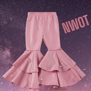 NWOT Girls Double Layer Bell Bottoms Sizes 6/7 & 8/9